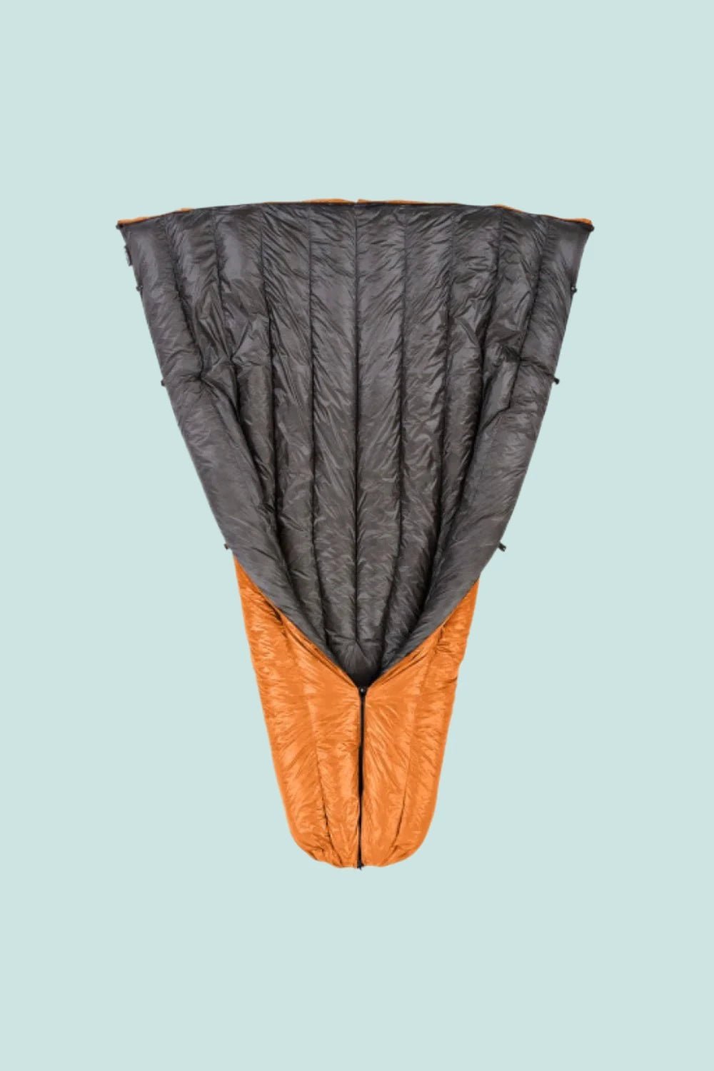 Enlightened Equipment Revelation Quilt 850 Fill Down - Orange / Charcoal | Coffee Outdoors