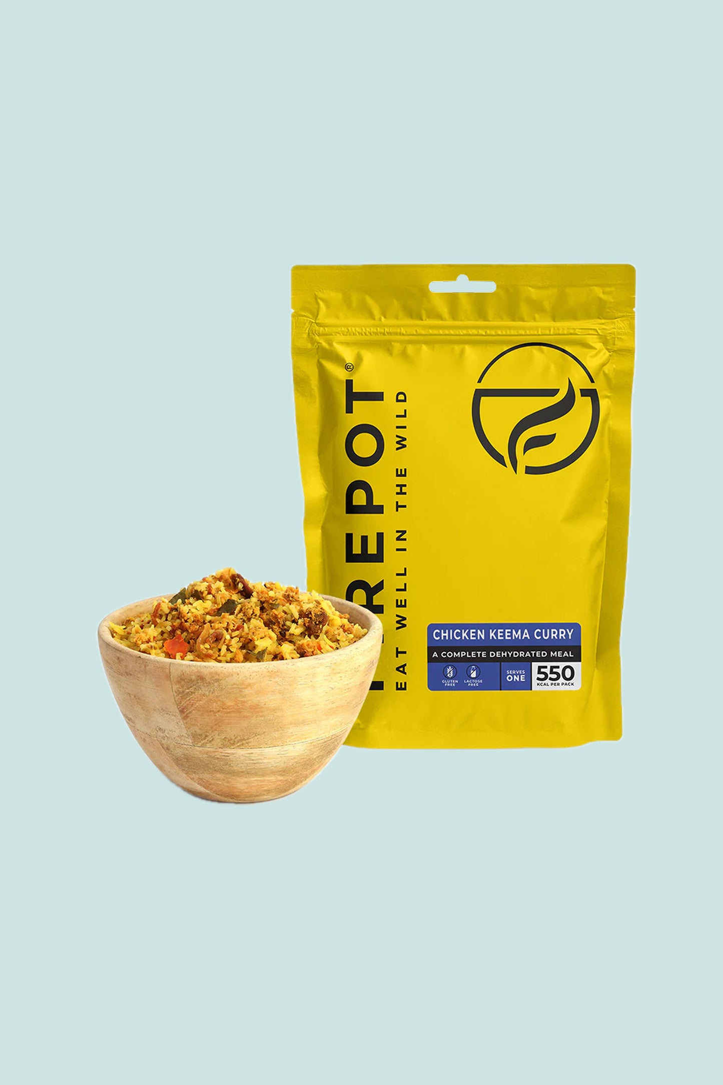 Firepot Chicken Keema Curry, Regular Serving.