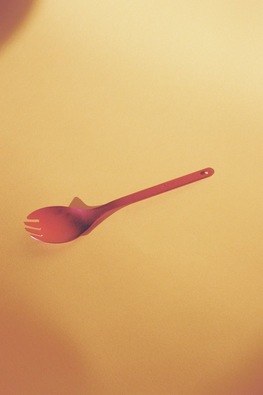 Snow Peak Titanium Spork - Purple | Coffee Outdoors