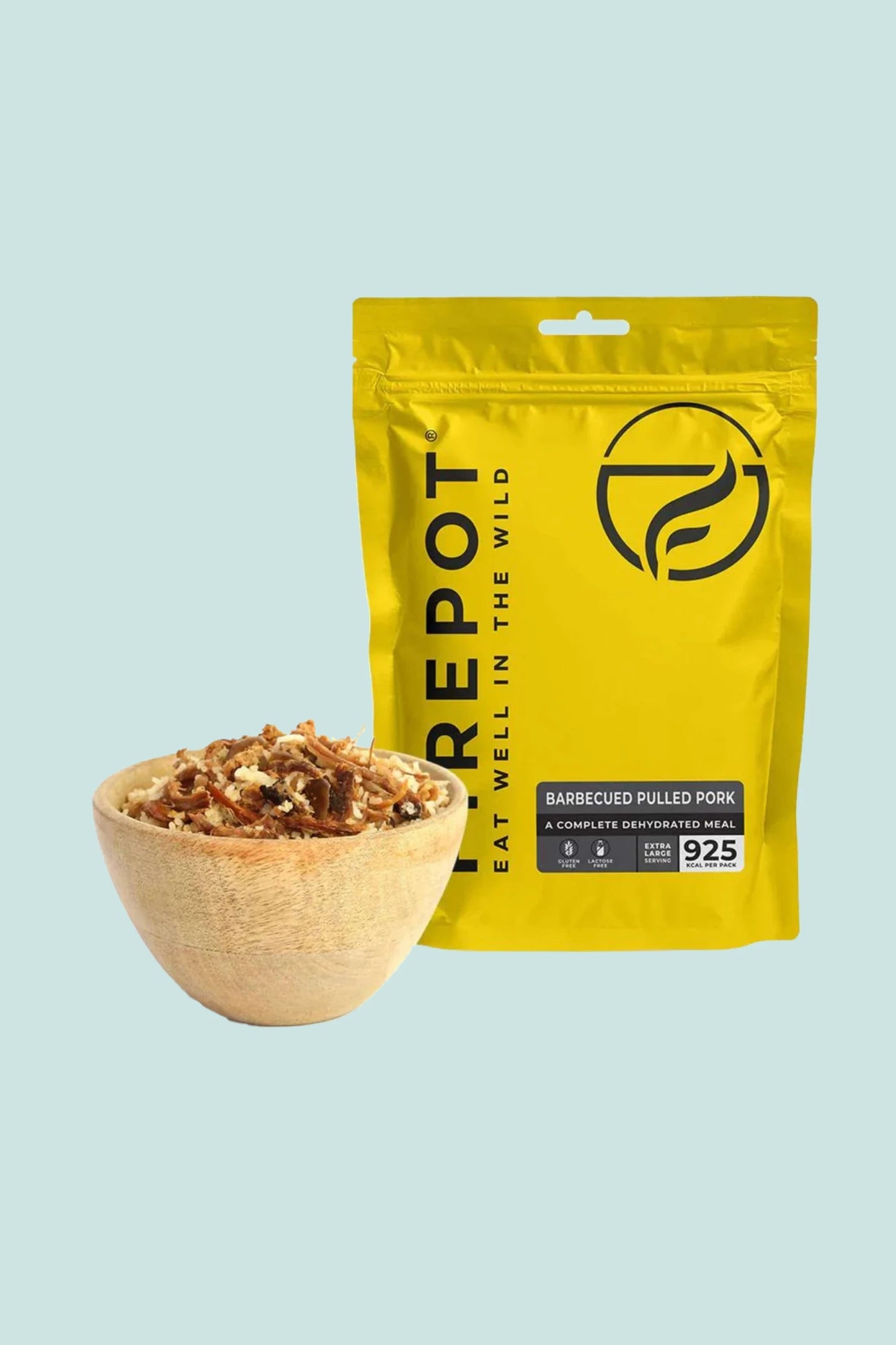 Firepot Barbecued Pulled Pork - Extra Large Serving | Coffee Outdoors