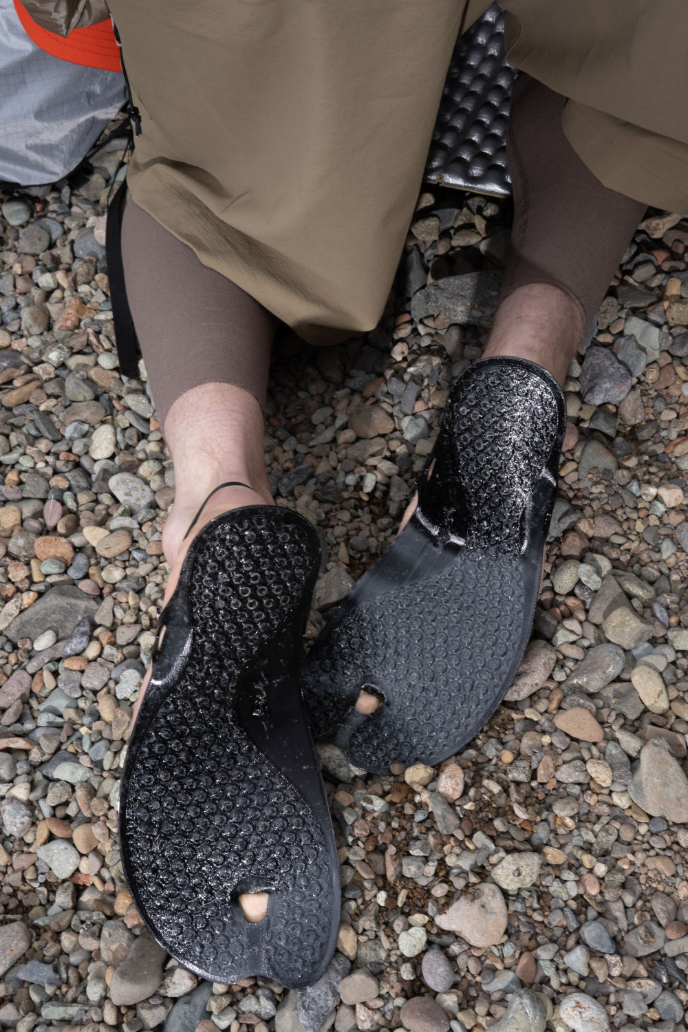 Footprint Camp Sandal - Black