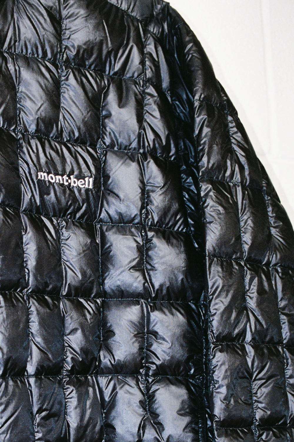 Montbell US Men's Plasma 1000 Down Jacket in Black, view 8.