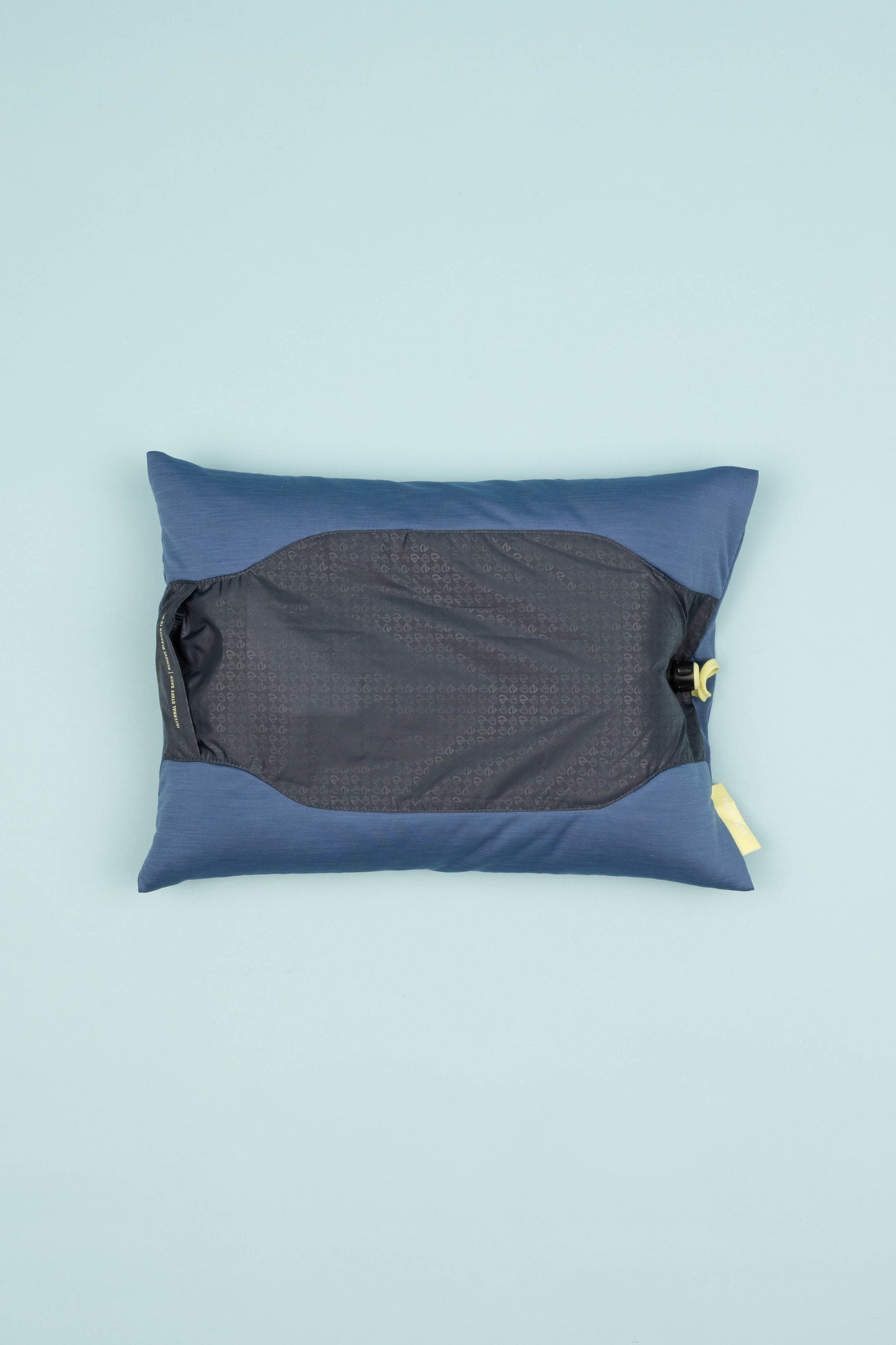 Nemo Fillo Elite Pillow - Blue Horizon on a light background, showcasing its soft and comfortable design.