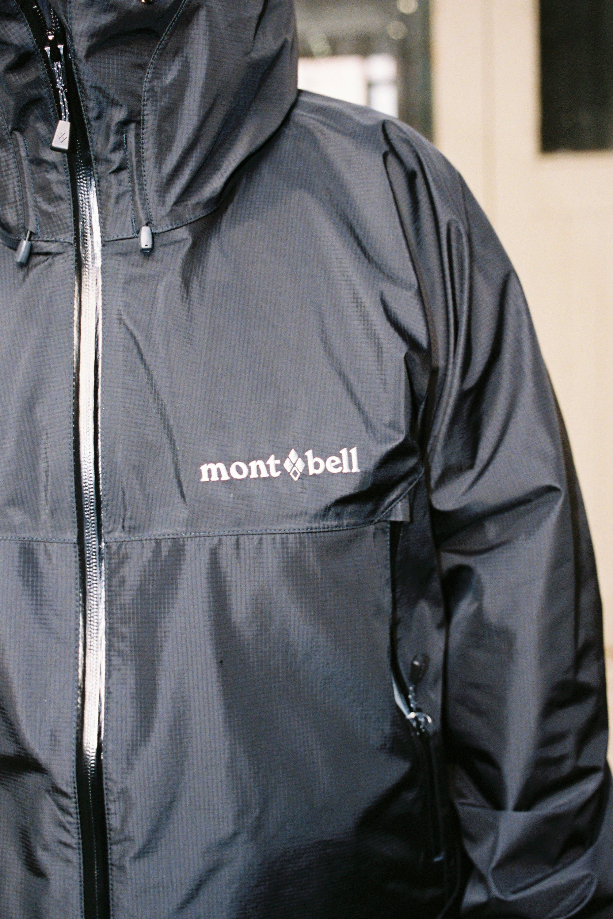 Montbell Mens Rain Dancer Jacket NZ Coffee Outdoors