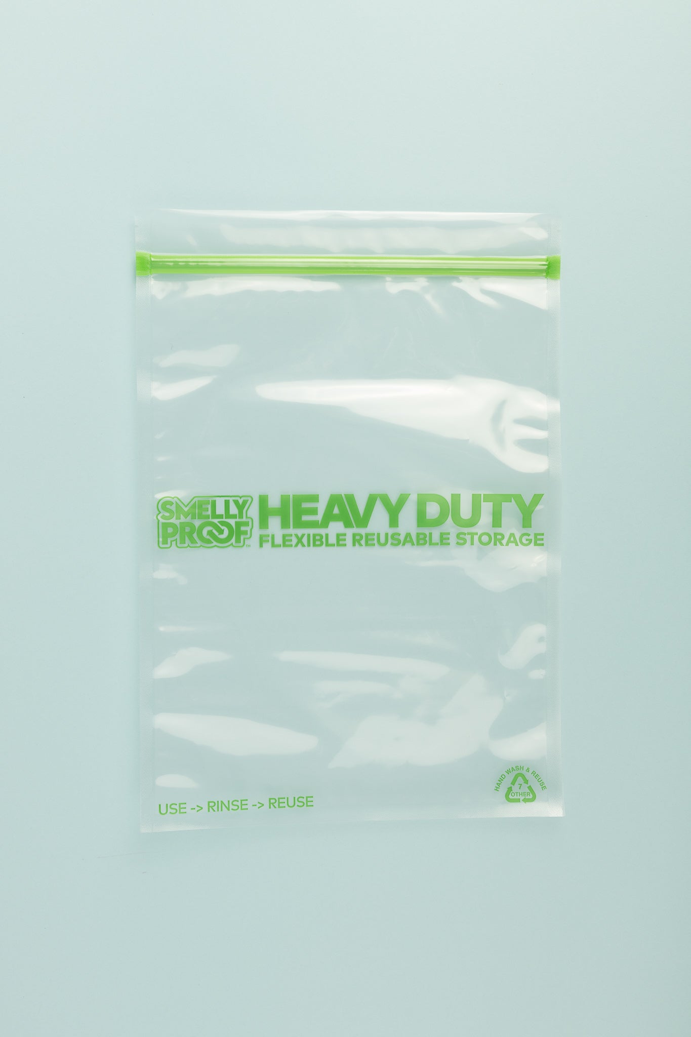 Smelly Proof Reusable Bag Flat, Heavy Duty Extra Large, view 2.