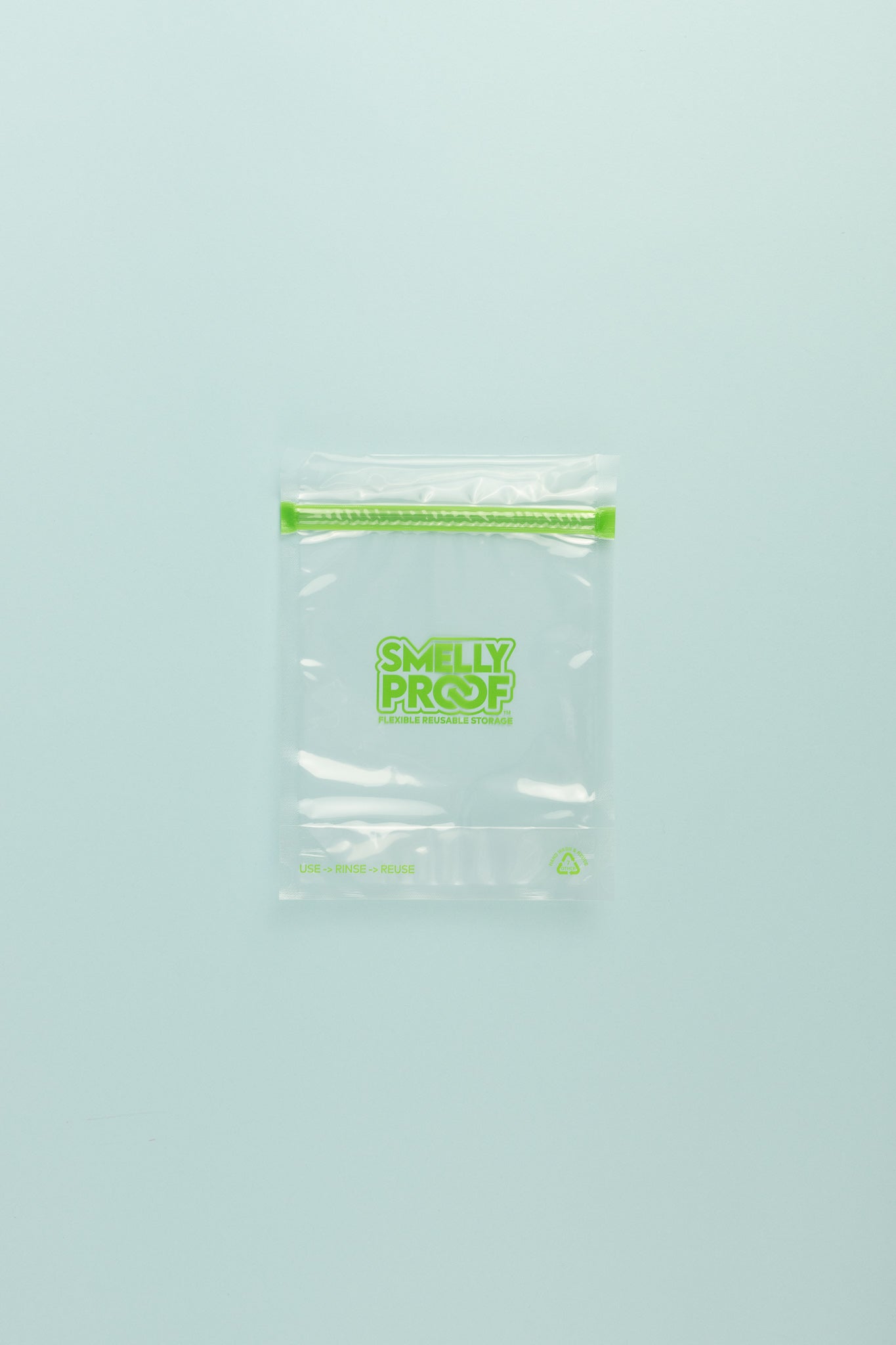 Smelly Proof Reusable Bag Stand & Fill, Medium.