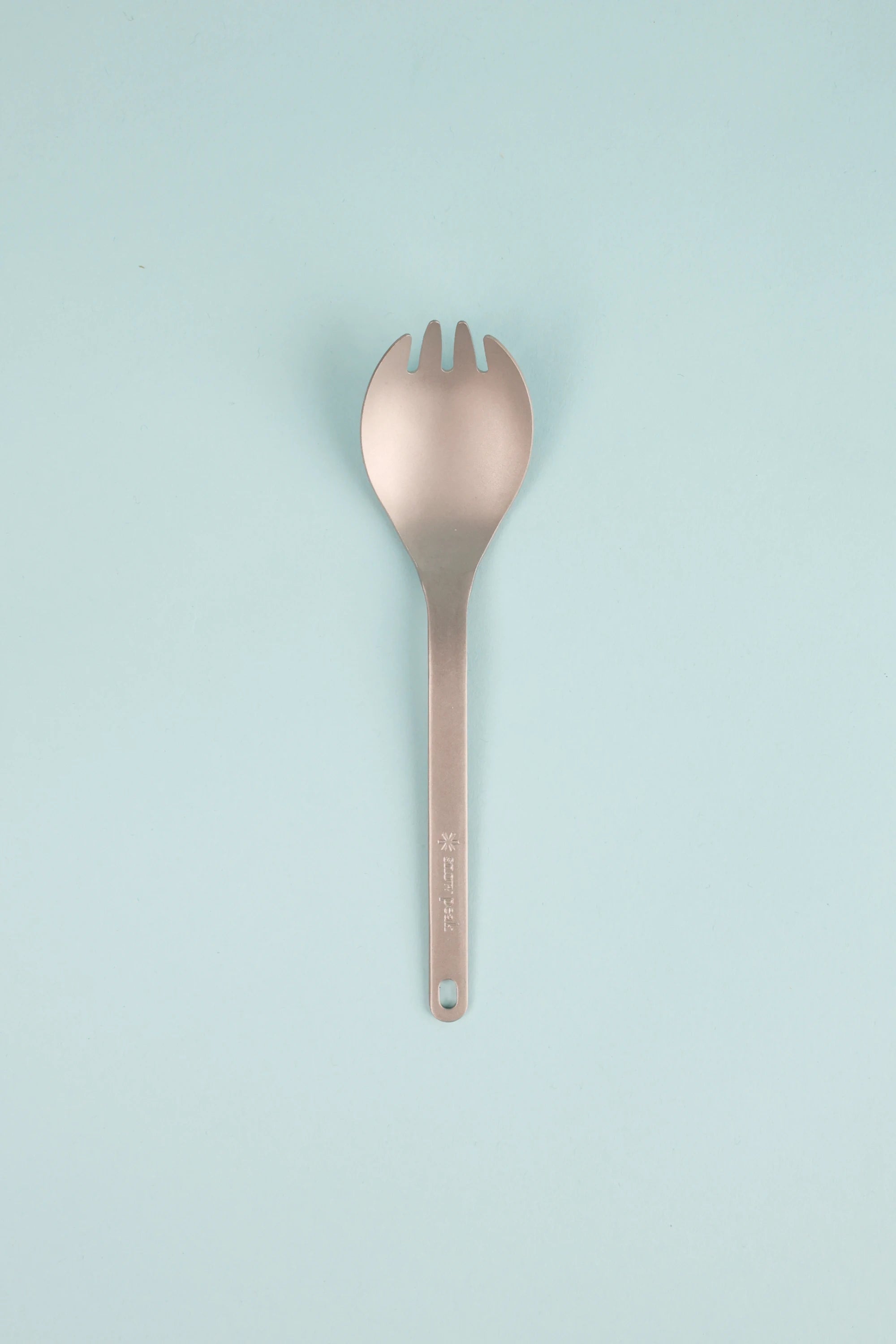 Snow Peak Spork In Titanio Ultraleggero - Cucchiaio Forchetta Da Trekking, Giapponese, SCT-004 - Foto 8