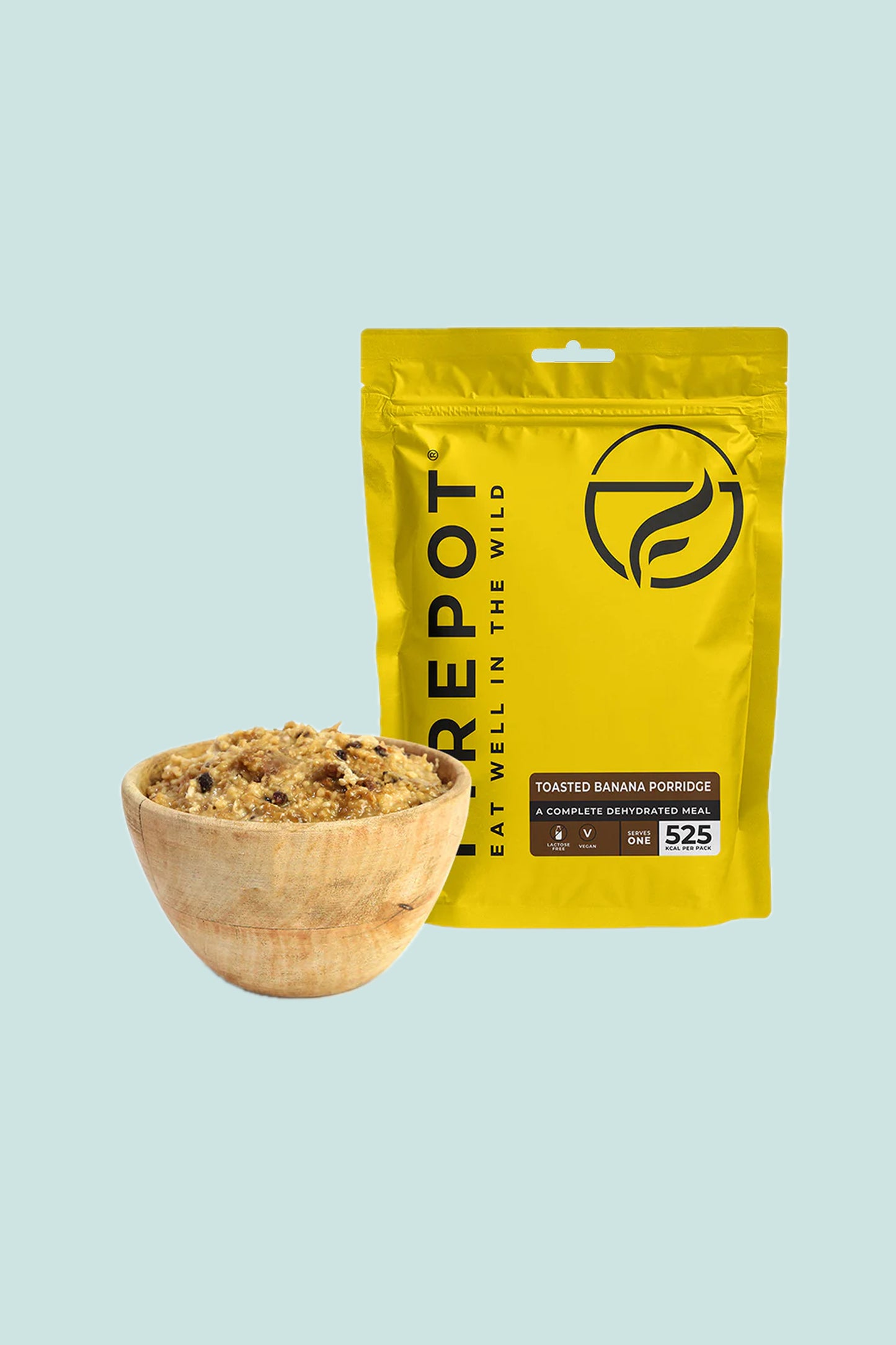 Firepot Toasted Banana Porridge, Regular Serving, view 2.