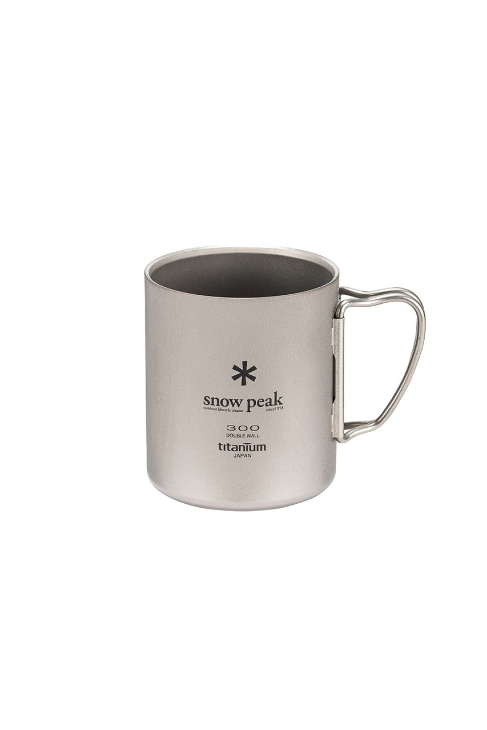 Snow Peak Titanium Double Wall Cup 300 | Coffee Outdoors
