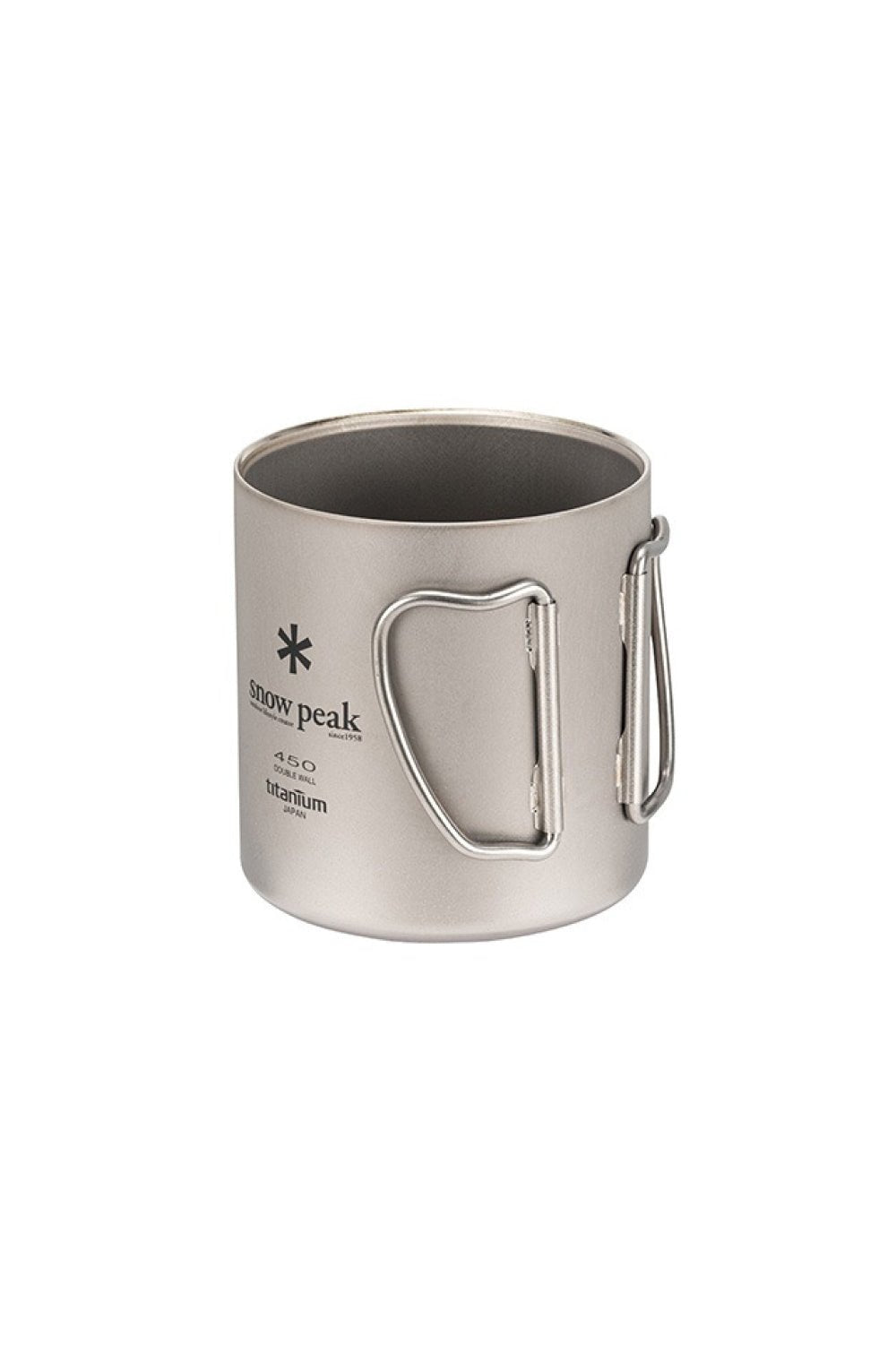 Snow Peak Titanium Double Wall Cup 450 | Coffee Outdoors