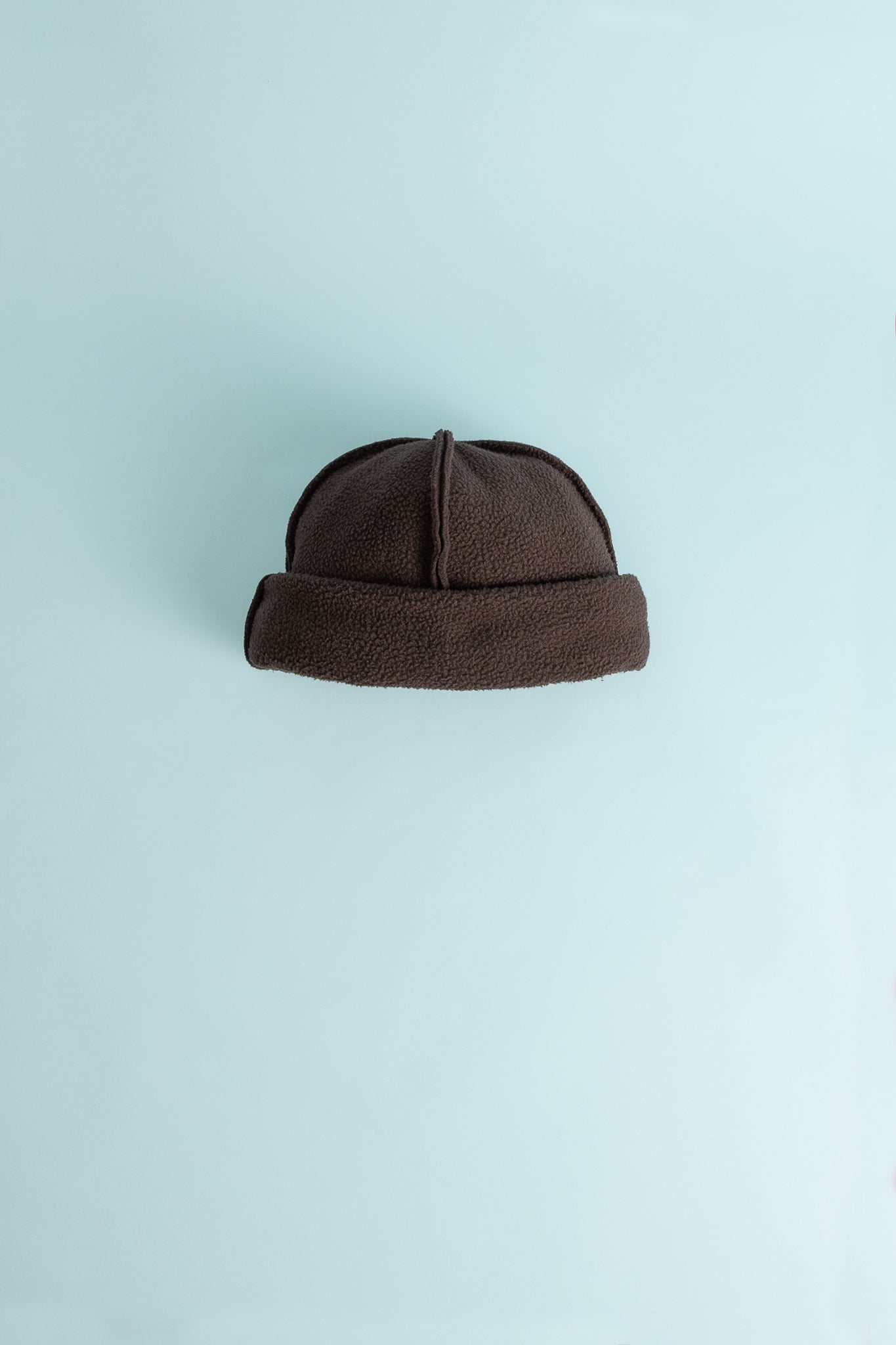 Lloyd Fleece Toque in Brown, view 6.