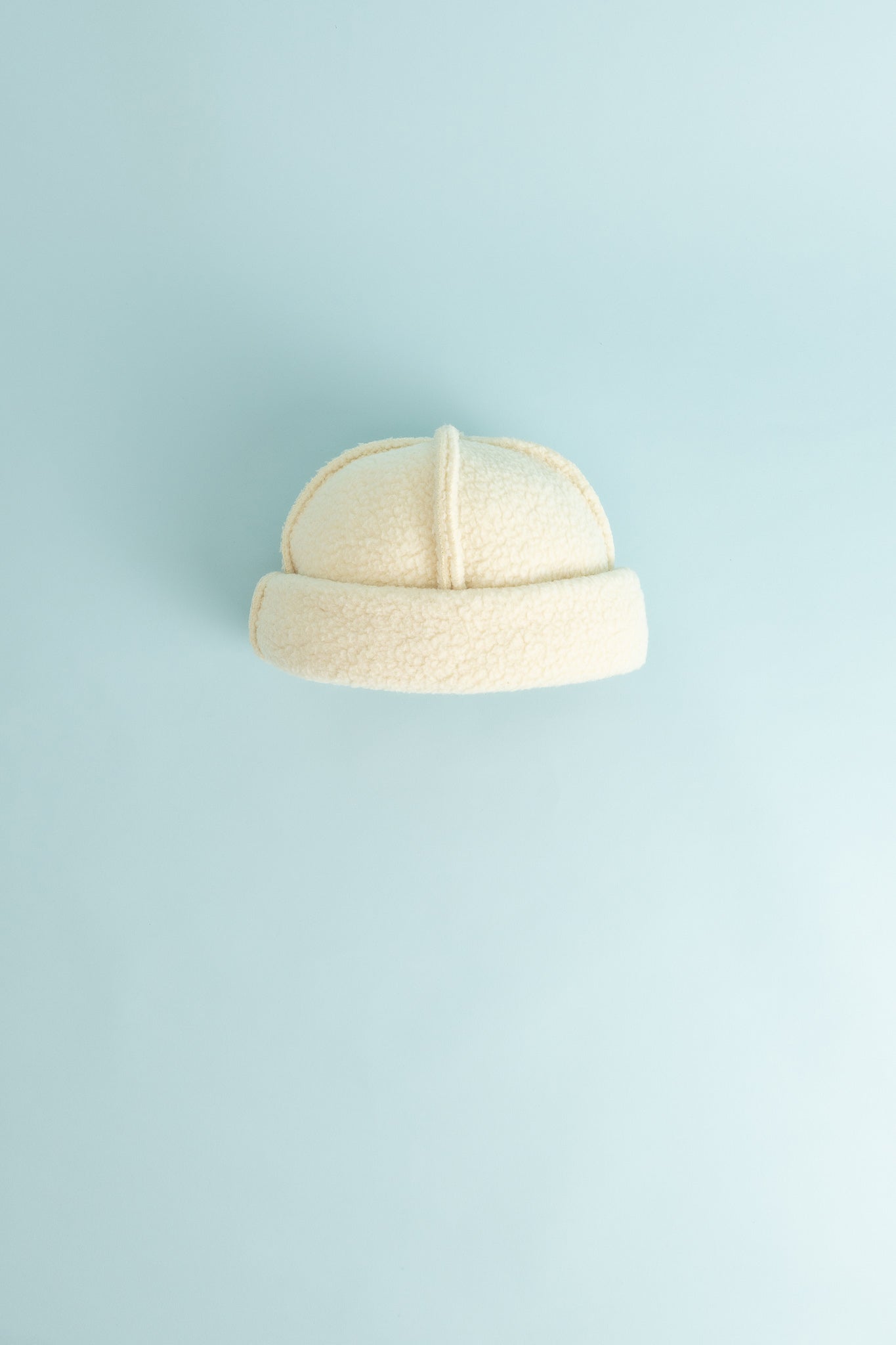Lloyd Fleece Toque in Creme, view 4.