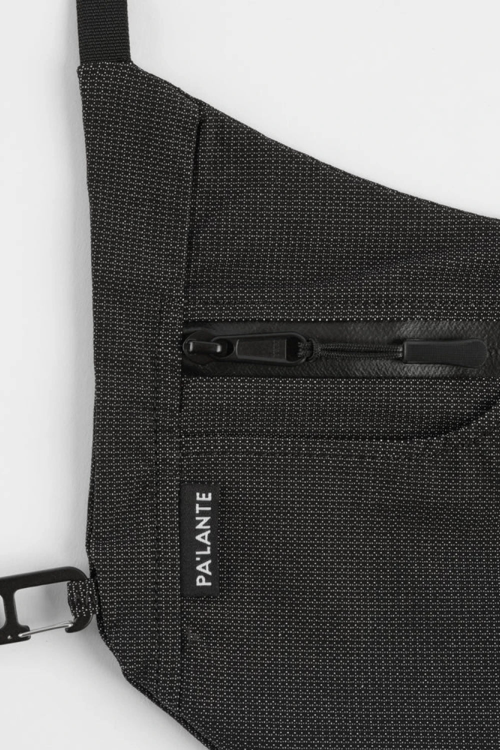 Pa'lante Sidebag Large - Black Grid Mesh