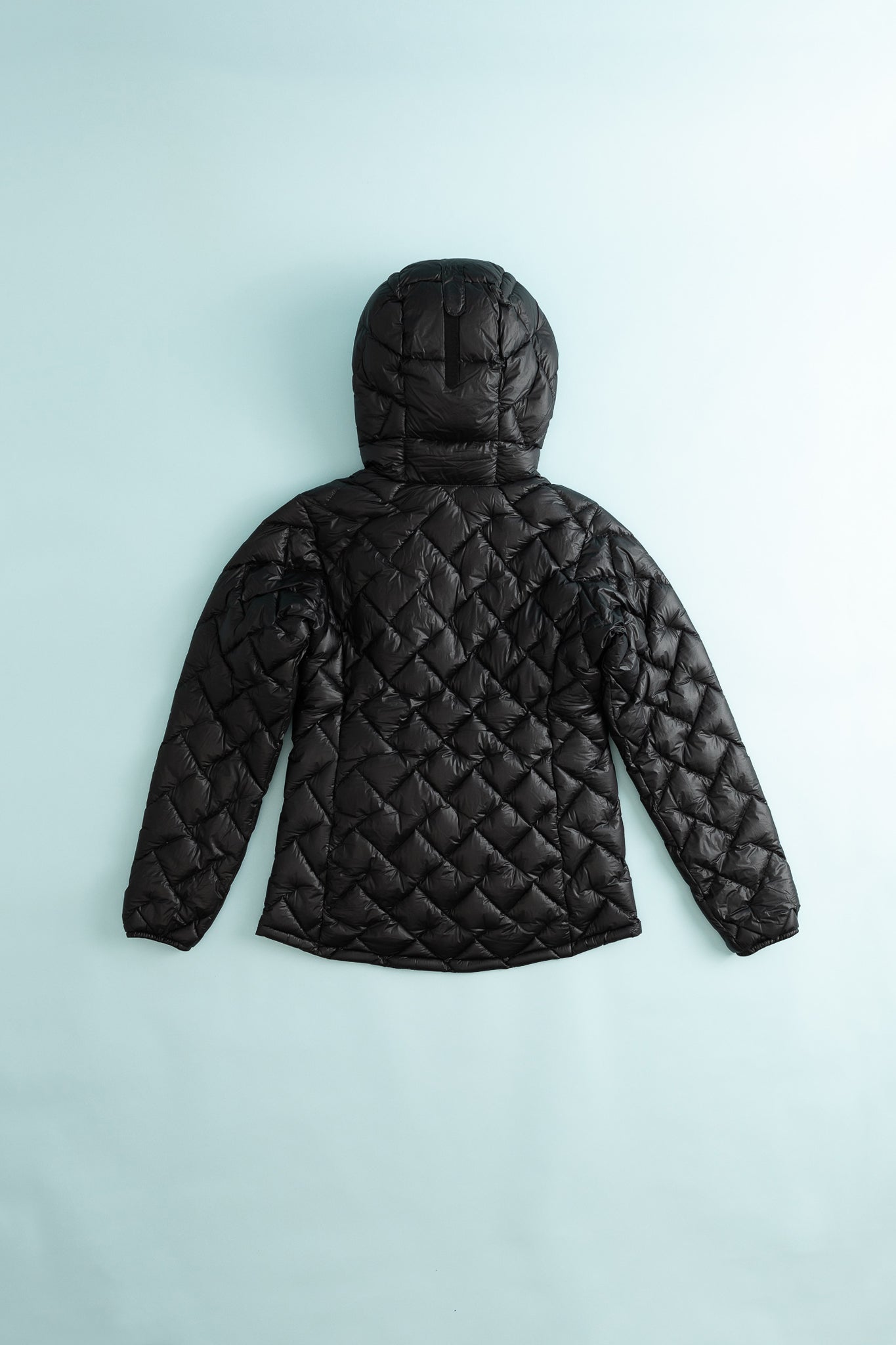 Montbell US Women's Plasma 1000 Alpine Down Parka in Black, view 3.