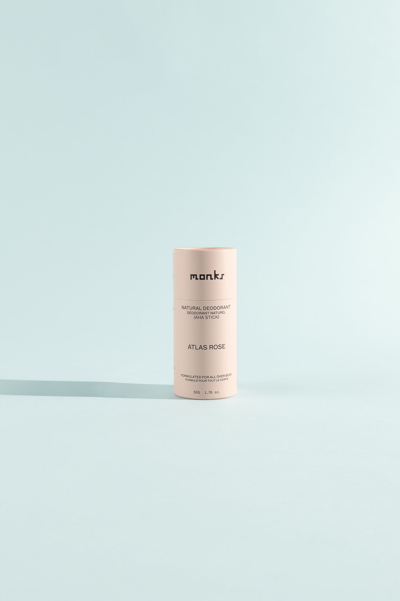 Monks Atlas Rose Stick Deodorant.