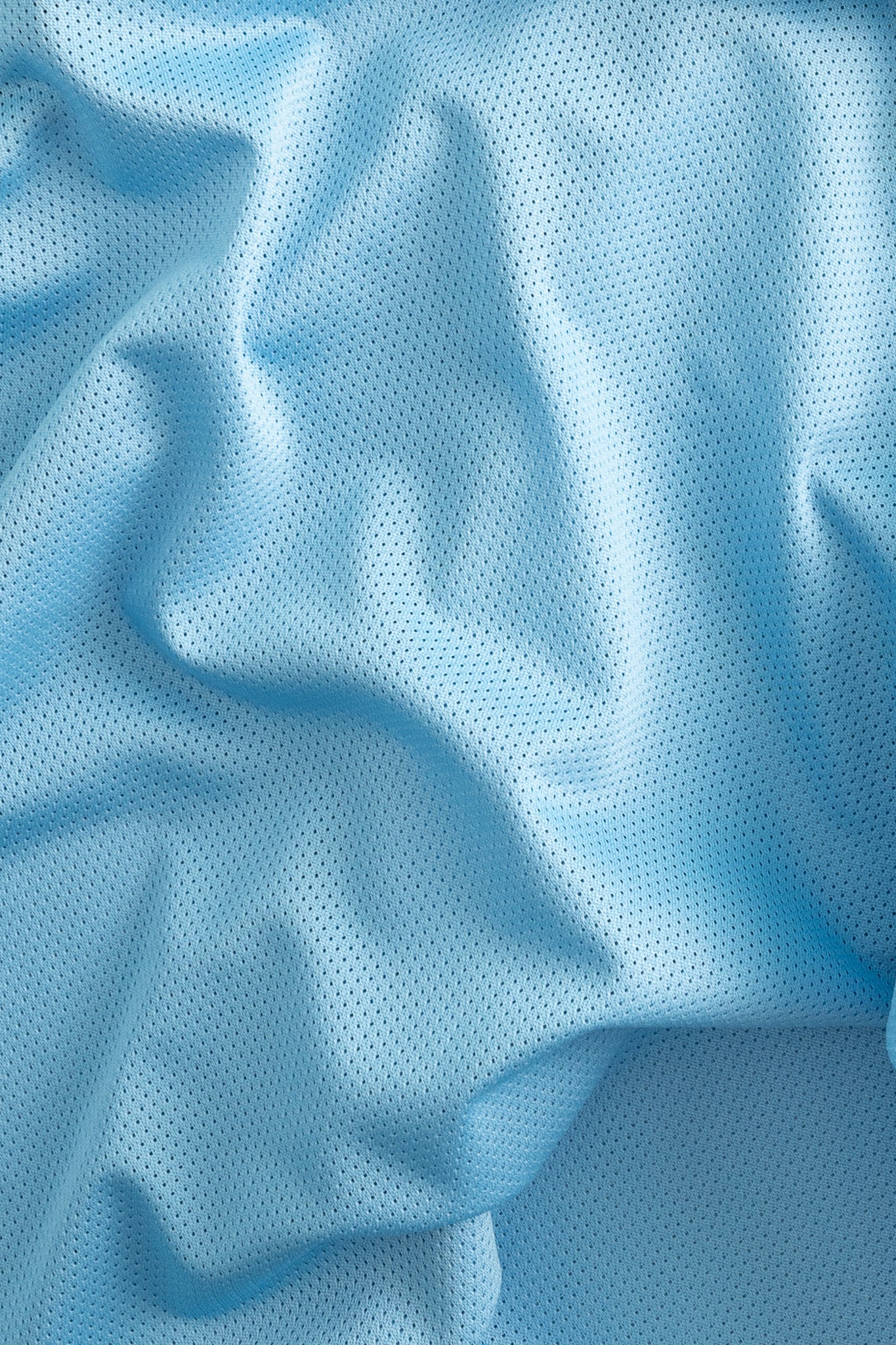 Alex Zono Cow Dancer Mesh Tee in Blue, view 7.