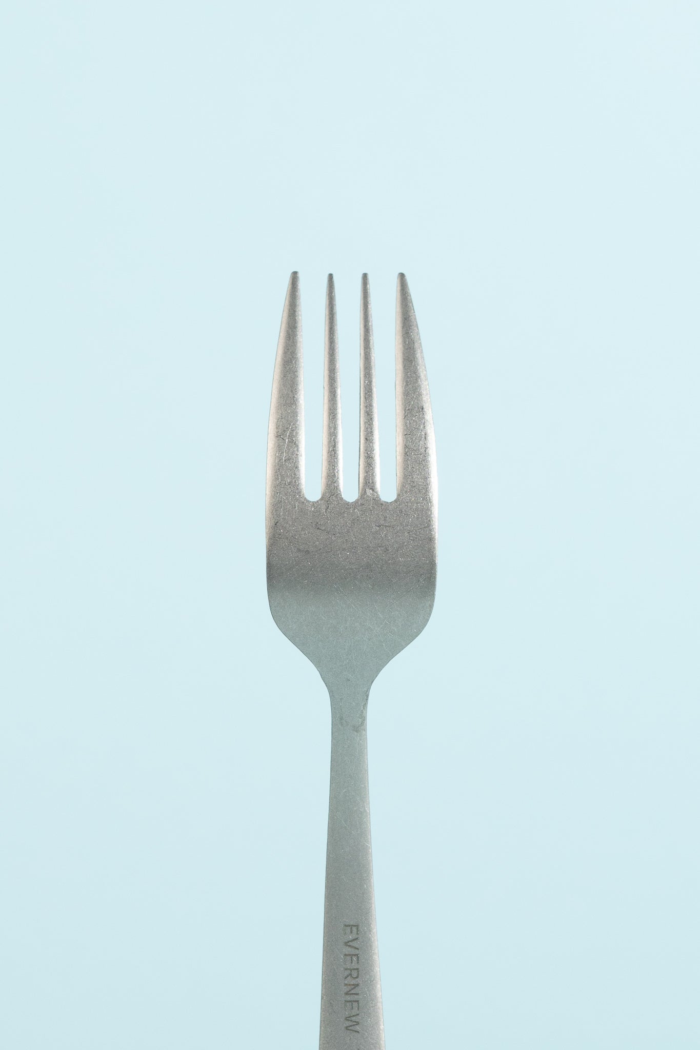 Evernew Titanium Fork, view 3.