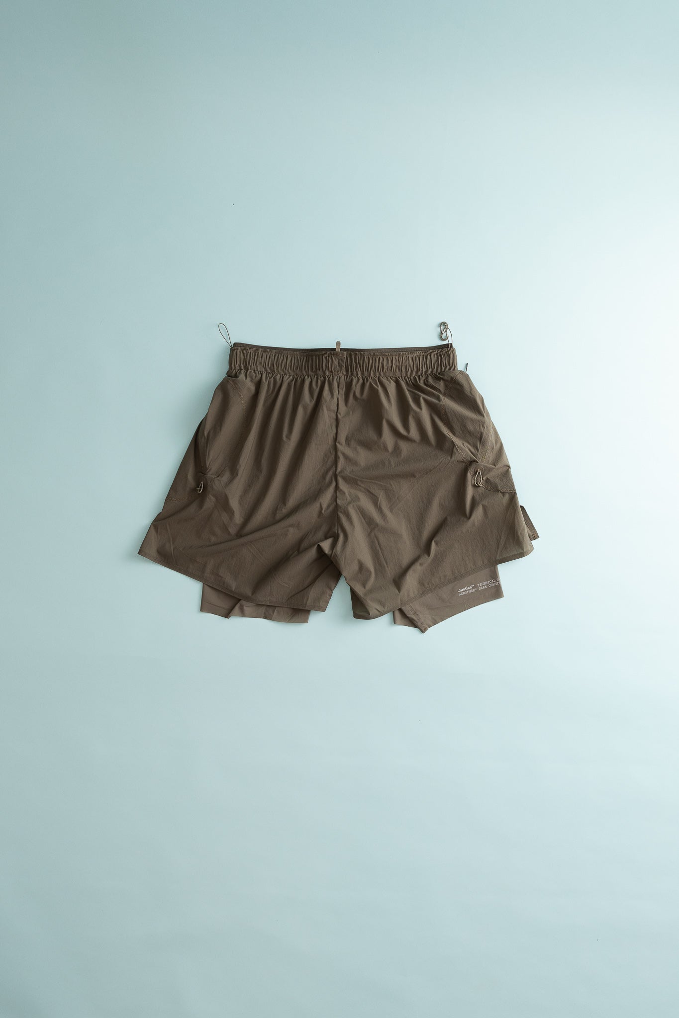 Satisfy Rippy™ Cordura® 5" Trail Shorts in Morel, view 2.