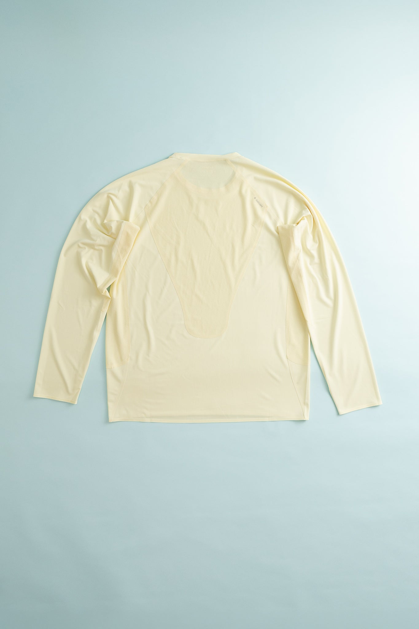 Satisfy AuraLite™ UV Long Tee in Transparent Yellow, view 2.