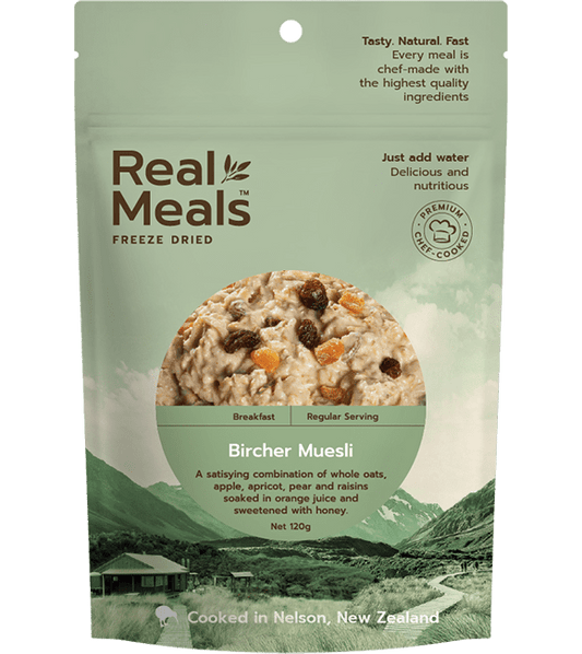 Real Meals Bircher Muesli | Coffee Outdoors
