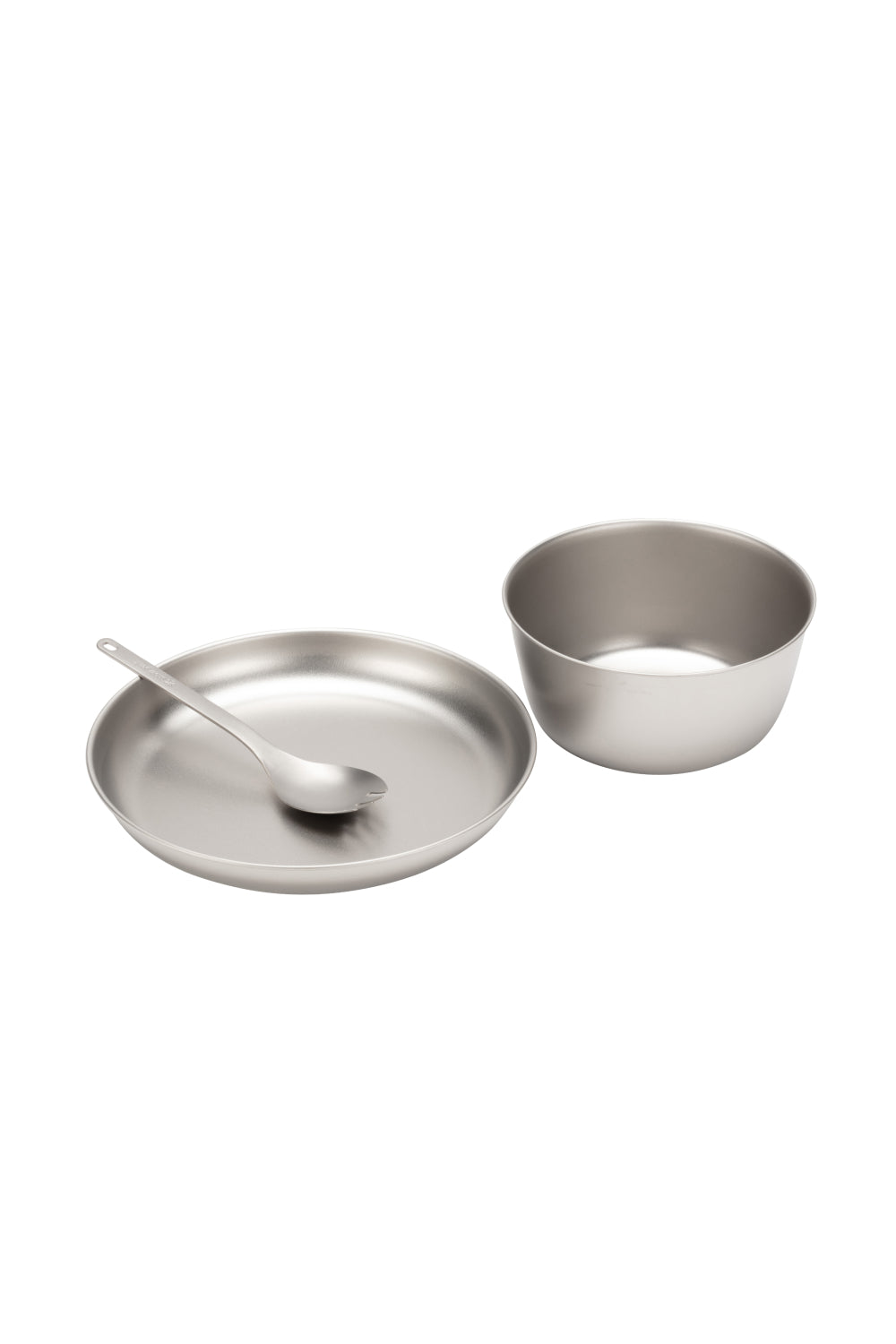 Snow Peak Titanium Trek Plate - 18cm | Coffee Outdoors