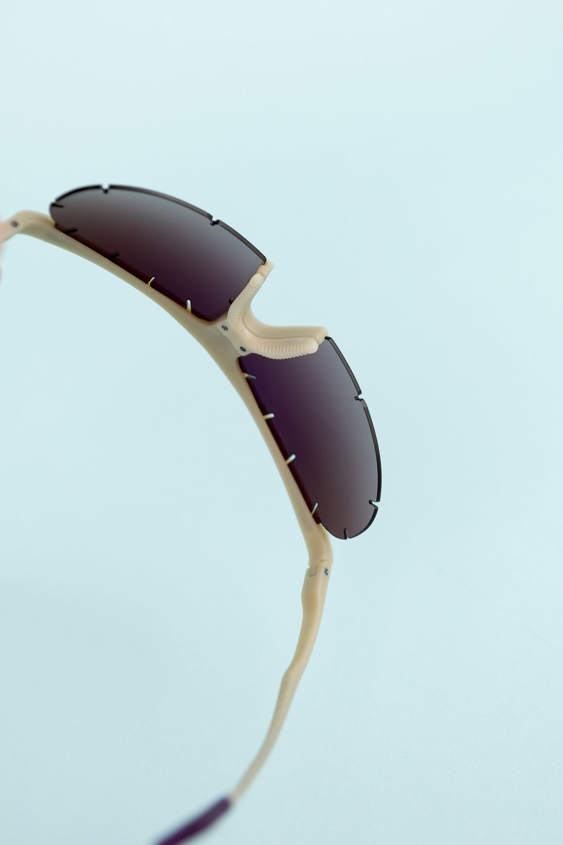 District Vision Koharu Eclipse PAF Sunglasses in Sand/D+ Black Rose Gradient, view 4.
