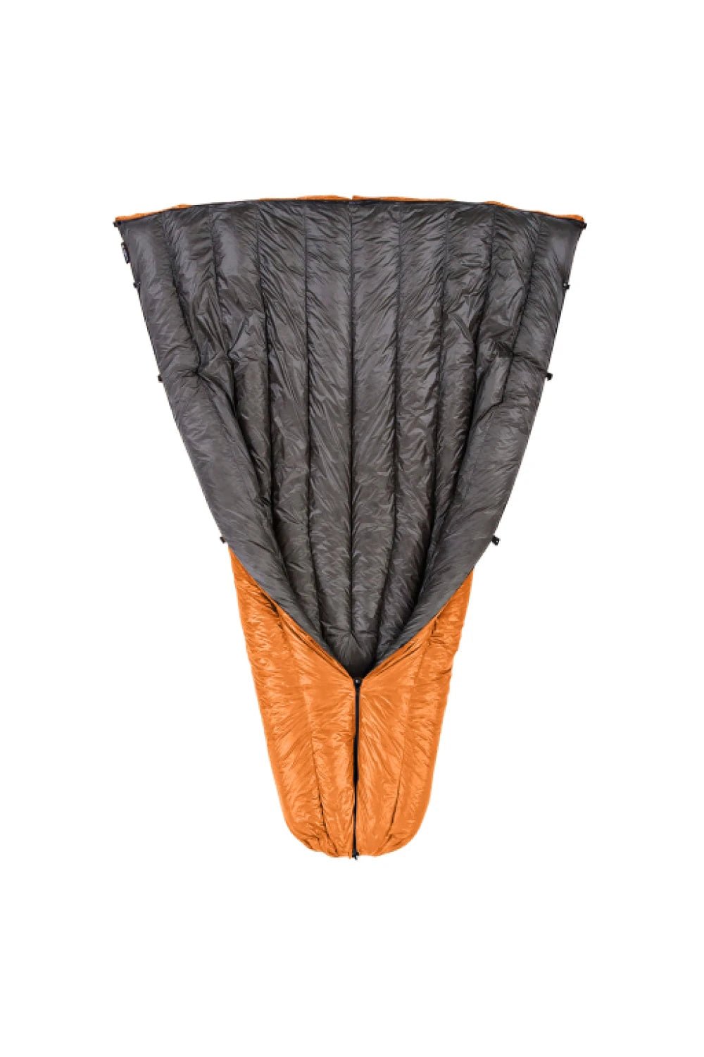 Enlightened Equipment Revelation Quilt 850 Fill Down - Orange / Charcoal | Coffee Outdoors