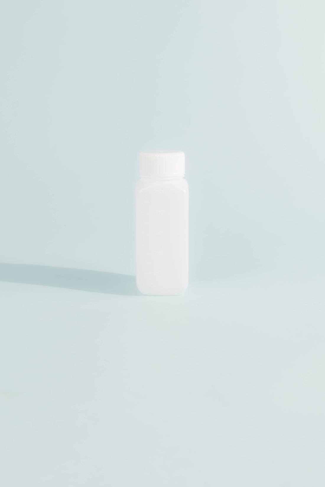 Wide Mouth Storage Bottle Square - 250ml