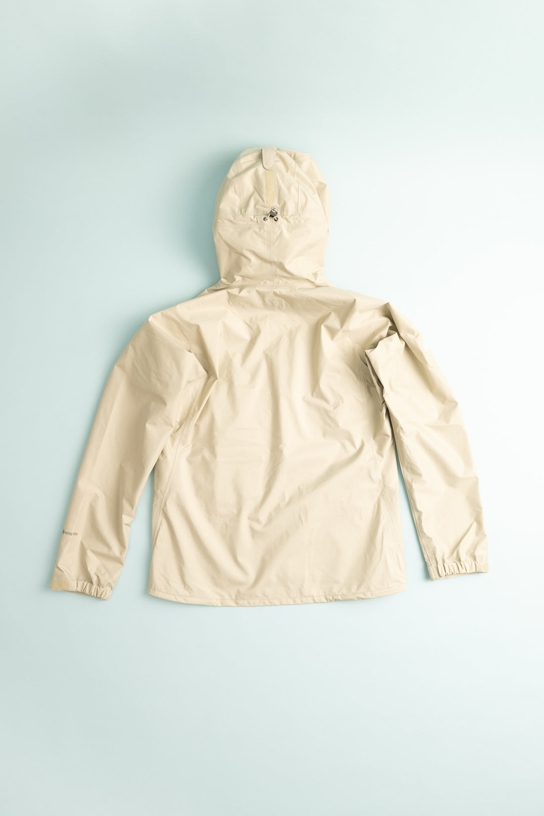 Montbell US Women's Rain Trekker Jacket in Ivory, view 5.