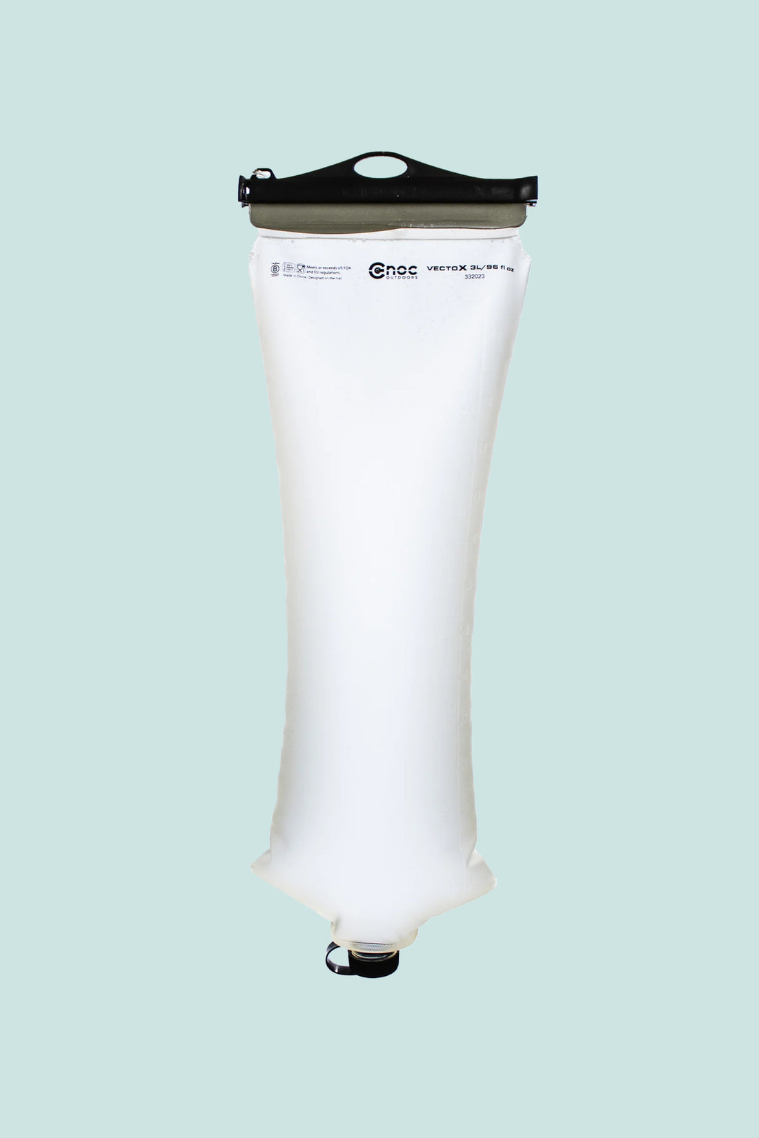 CNOC VectoX 3L Water Bladder 28mm Thread for adventurers, durable TPU design with easy fill wide opening.