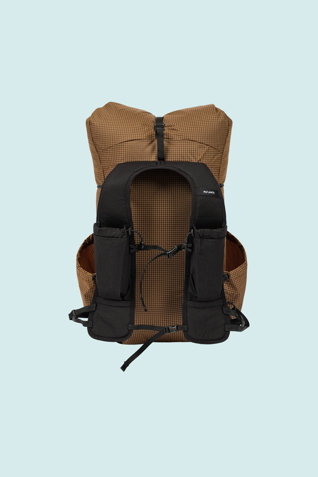 Desert Pack with Joey Straps - Brown Gridstop/Black Mesh