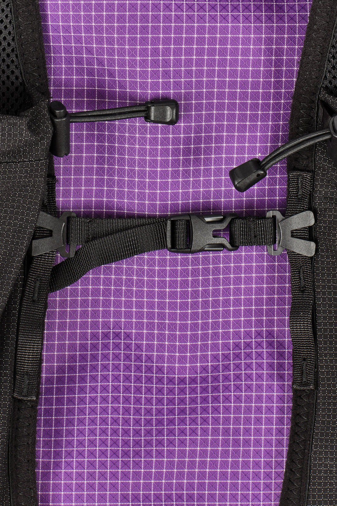 Joey - Purple Gridstop/Black Mesh