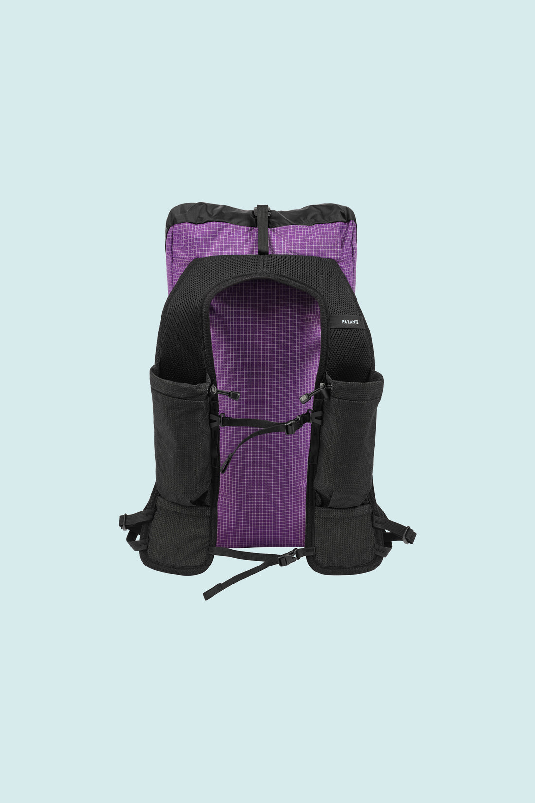 Joey - Purple Gridstop/Black Mesh