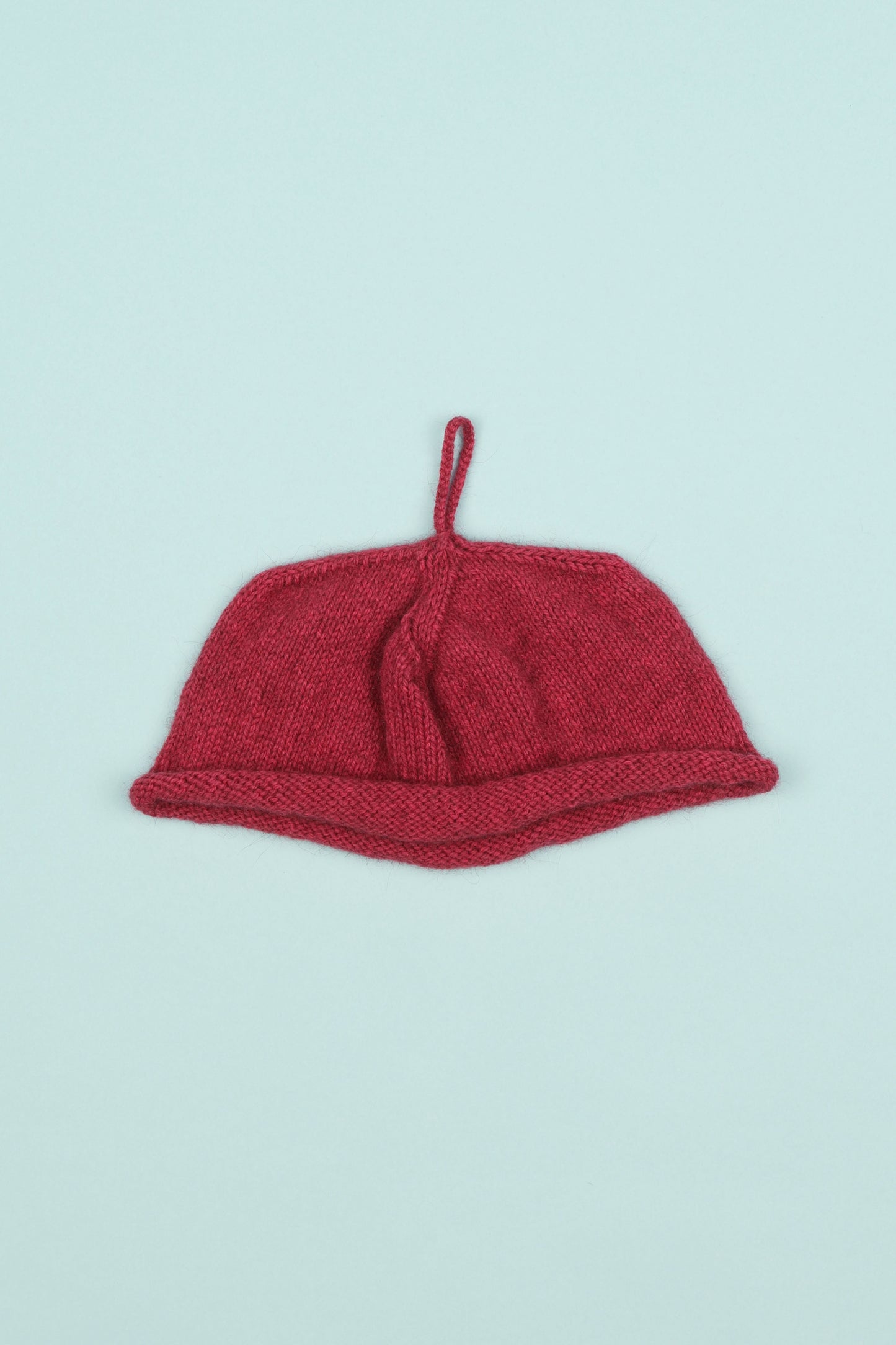 Bonnie Wroe Loop Hat - Raspberry