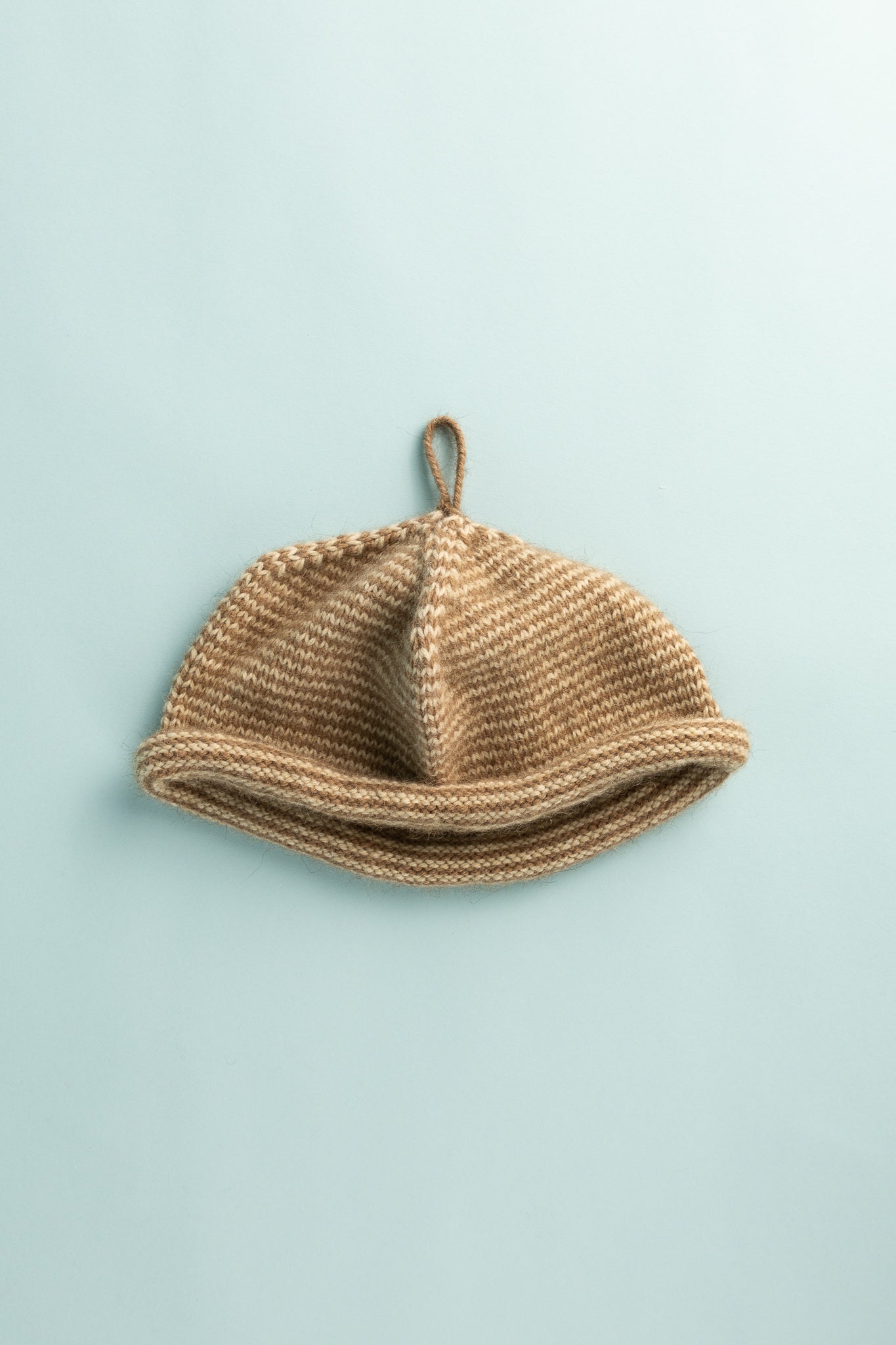 Bonnie Wroe Loop Hat - Caramel & Cream