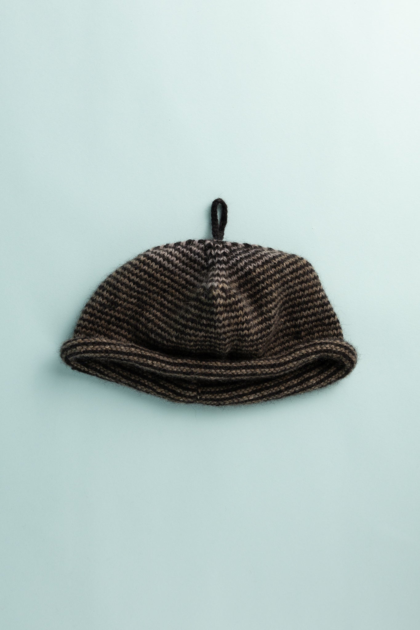 Bonnie Wroe Loop Hat - Black & Grey