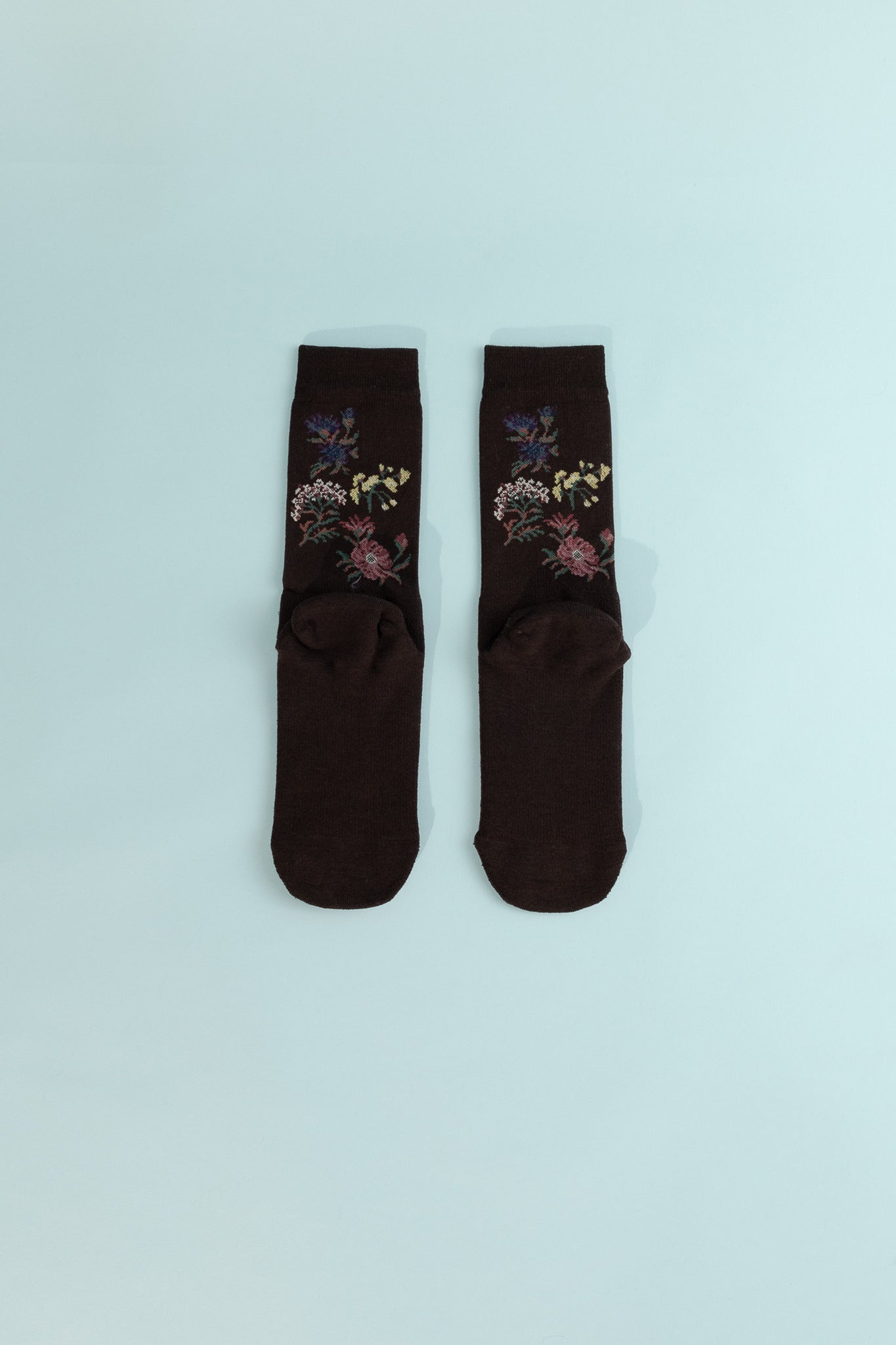 Flower Of The Mountain Hiking Socks - Burgundy