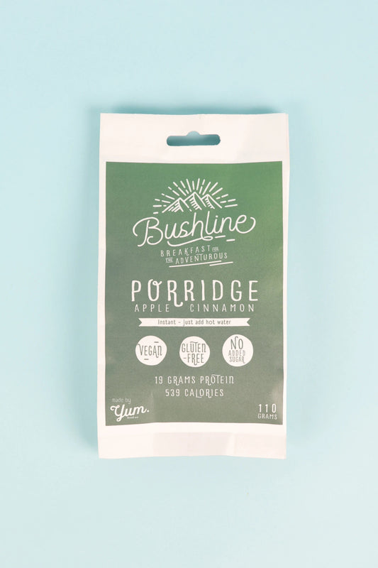 Bushline Apple Cinnamon Porridge | Coffee Outdoors