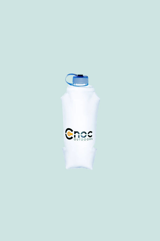 CNOC Hydriam 350ml Collapsible Flask 28mm Thread - Blue | Coffee Outdoors
