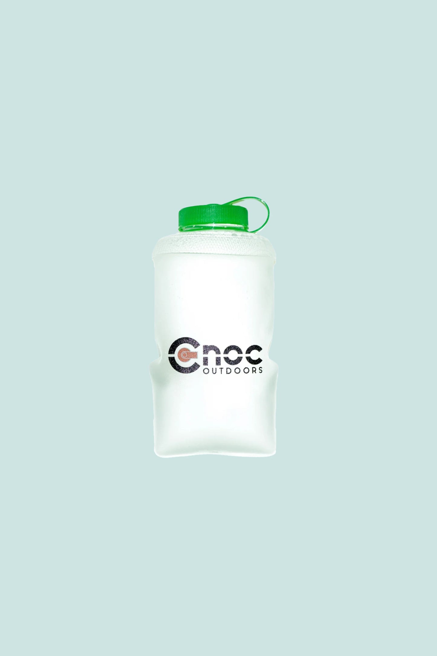 CNOC HydriamX 350ml Collapsible Flask 42mm Thread - Green | Coffee Outdoors