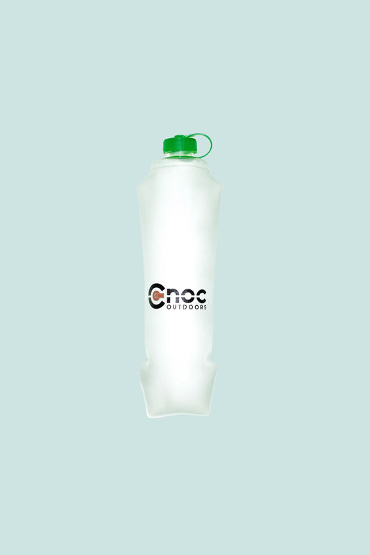 CNOC HydriamX 500ml Collapsible Flask 28mm Thread - Green | Coffee Outdoors