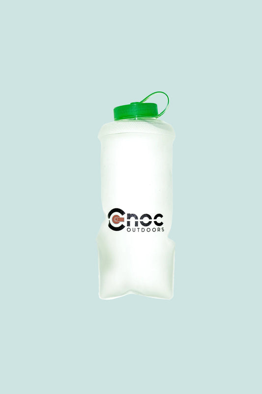 CNOC HydriamX 500ml Collapsible Flask 42mm Thread - Green | Coffee Outdoors