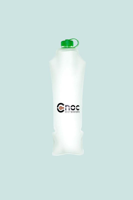 CNOC HydriamX 750ml Collapsible Flask 28mm Thread - Green | Coffee Outdoors