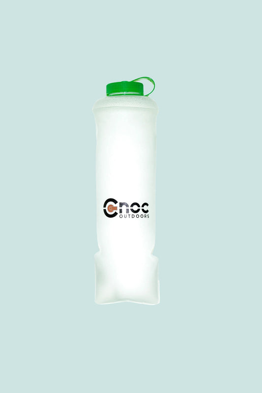 CNOC HydriamX 750ml Collapsible Flask 42mm Thread - Green | Coffee Outdoors