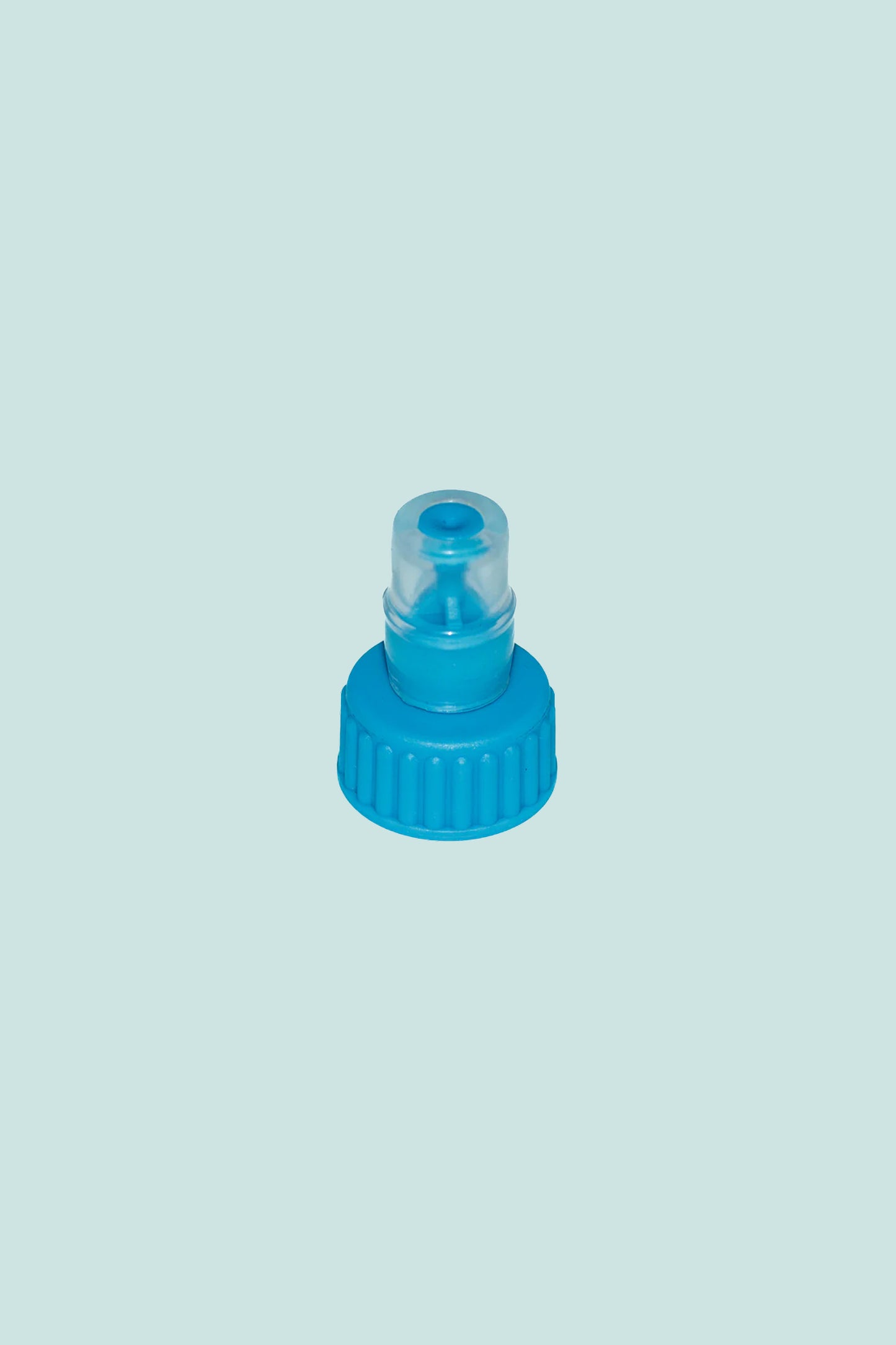 CNOC BiteValve 28mm Thread in blue, designed for easy hydration and compatibility with various water bottles.