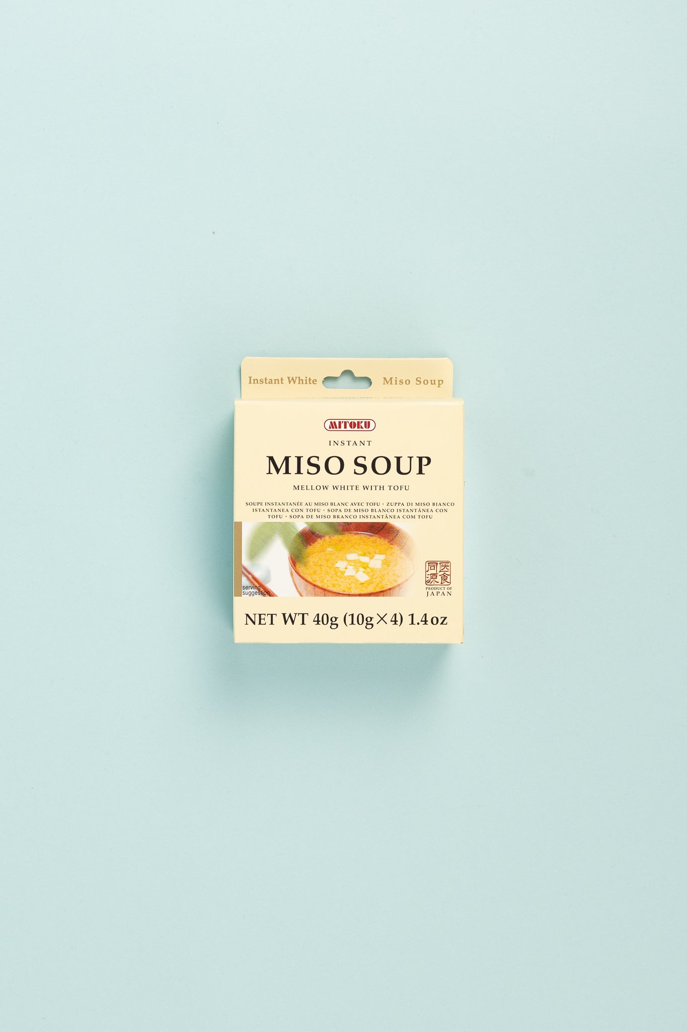Mitoku Instant Miso Soup - Mellow White With Tofu