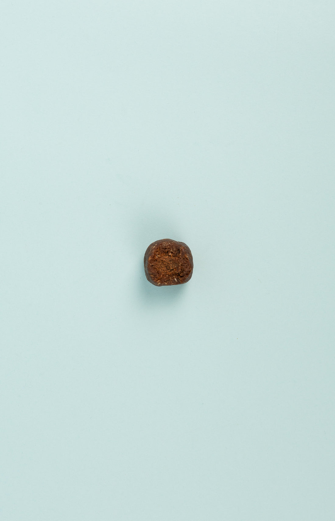 Ceres Organics Organic Wholefood Fudgy Bites - Double Chocolate on a light blue background.