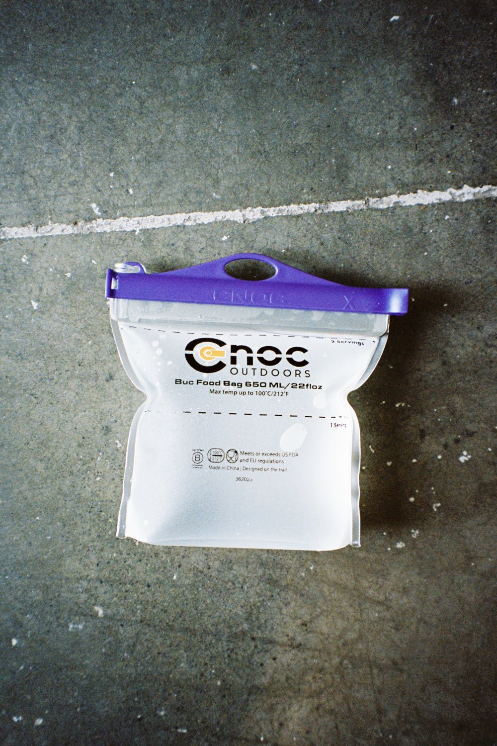 CNOC Buc Food Bag 650ml - Purple | Coffee Outdoors