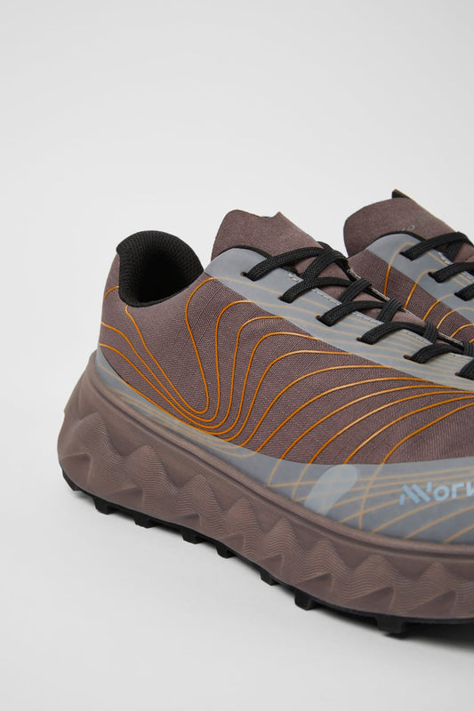 Nnormal Tomir Waterproof Shoe - Purple/Orange | Coffee Outdoors