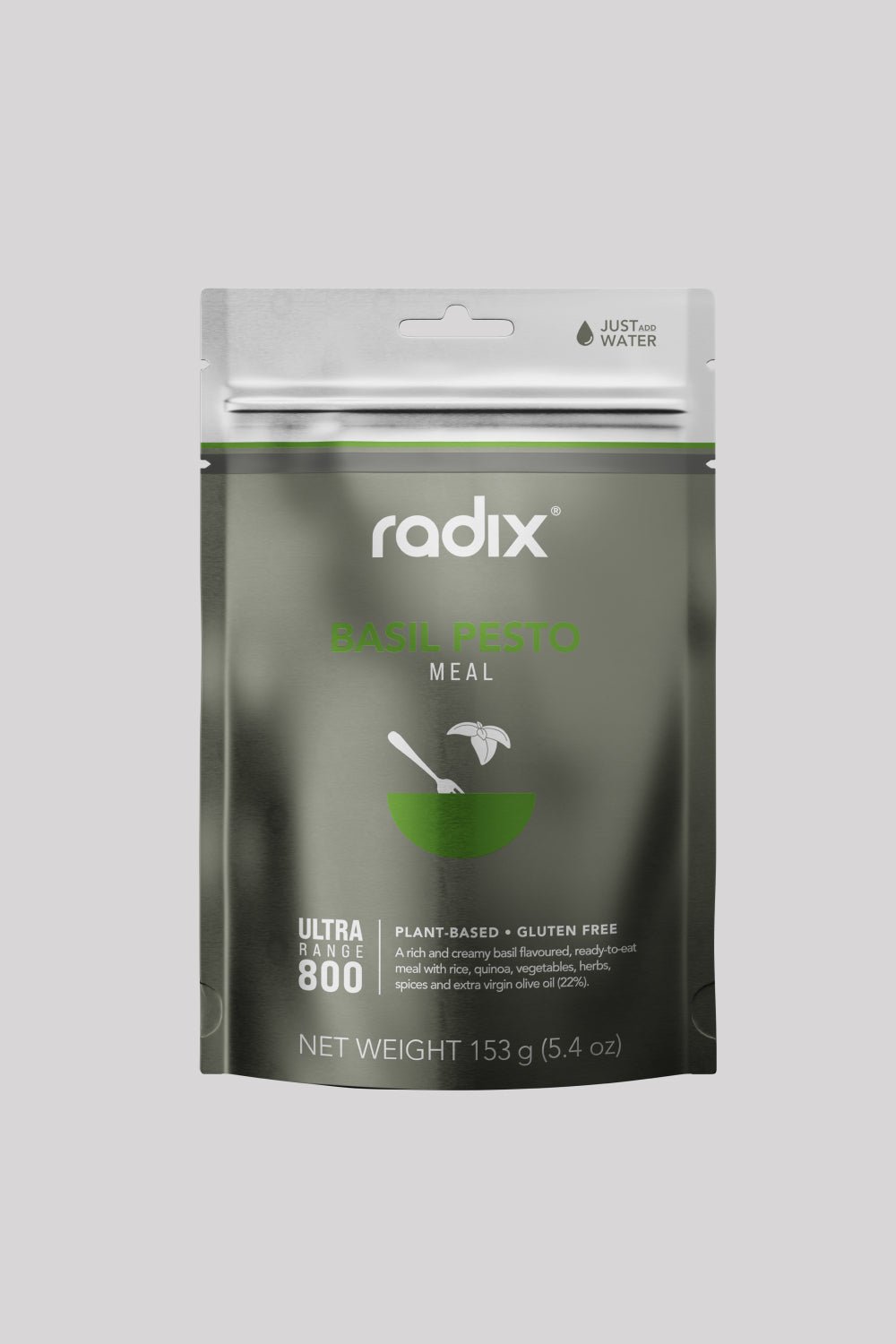 Radix Ultra Meals Basil Pesto - 800 Kcal | Coffee Outdoors